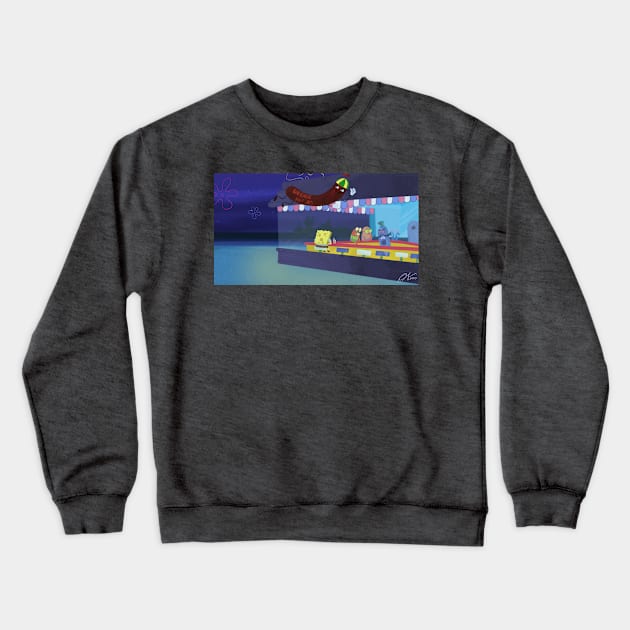 Weenie Hut Jr.’s Crewneck Sweatshirt by EchoLakeArt